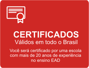 certificados reconhecidos Nossos certificados são reconhecidos e válidos em todo o Brasil.