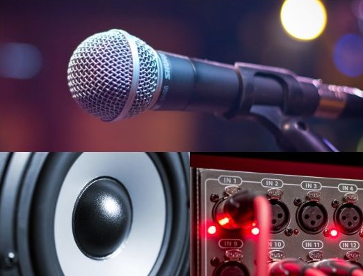 Assistência para o aluno em projetos de sonorização 