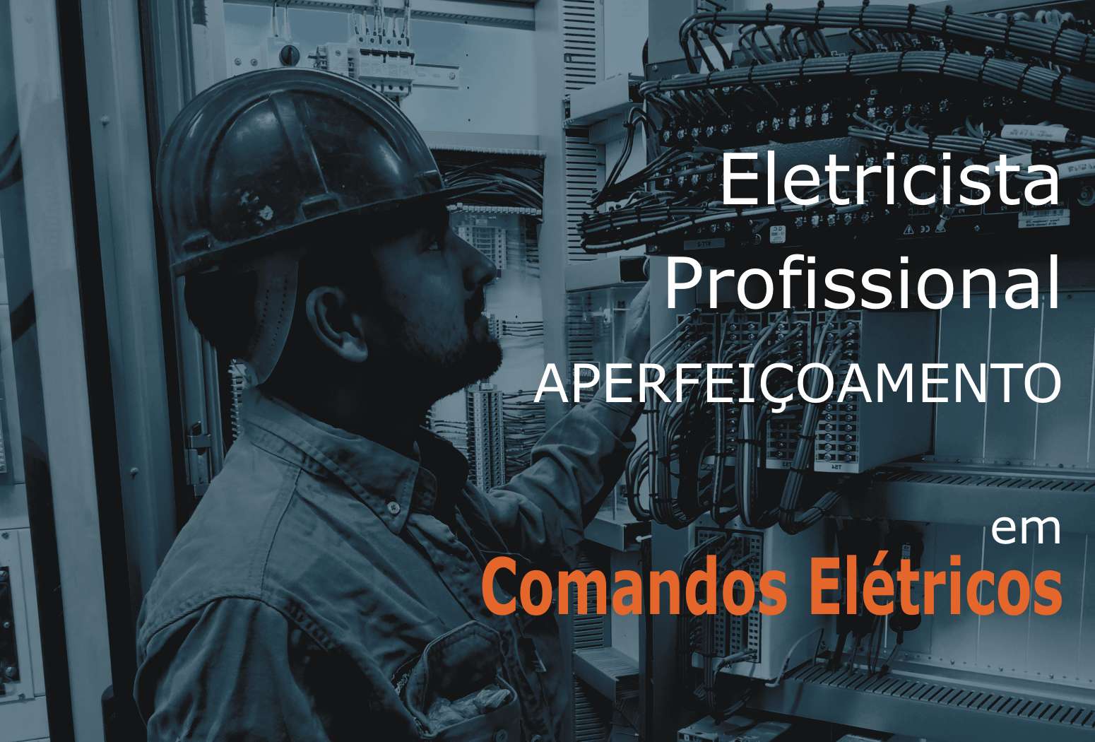 Eletricista profissional Eletricista profissional com aperfeiçoamento em comandos elétricos.