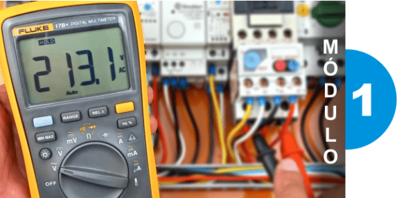 Medições elétricas Módulo um do curso de Comandos Elétricos.