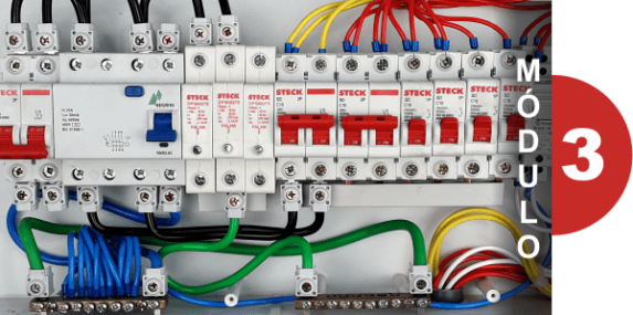 Dispositivos de proteção elétrica. Módulo três do curso de eletricista.